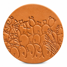 Load image into Gallery viewer, Leather Candle Coasters