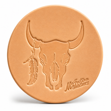 Load image into Gallery viewer, Leather Candle Coasters
