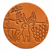 Load image into Gallery viewer, Leather Candle Coasters