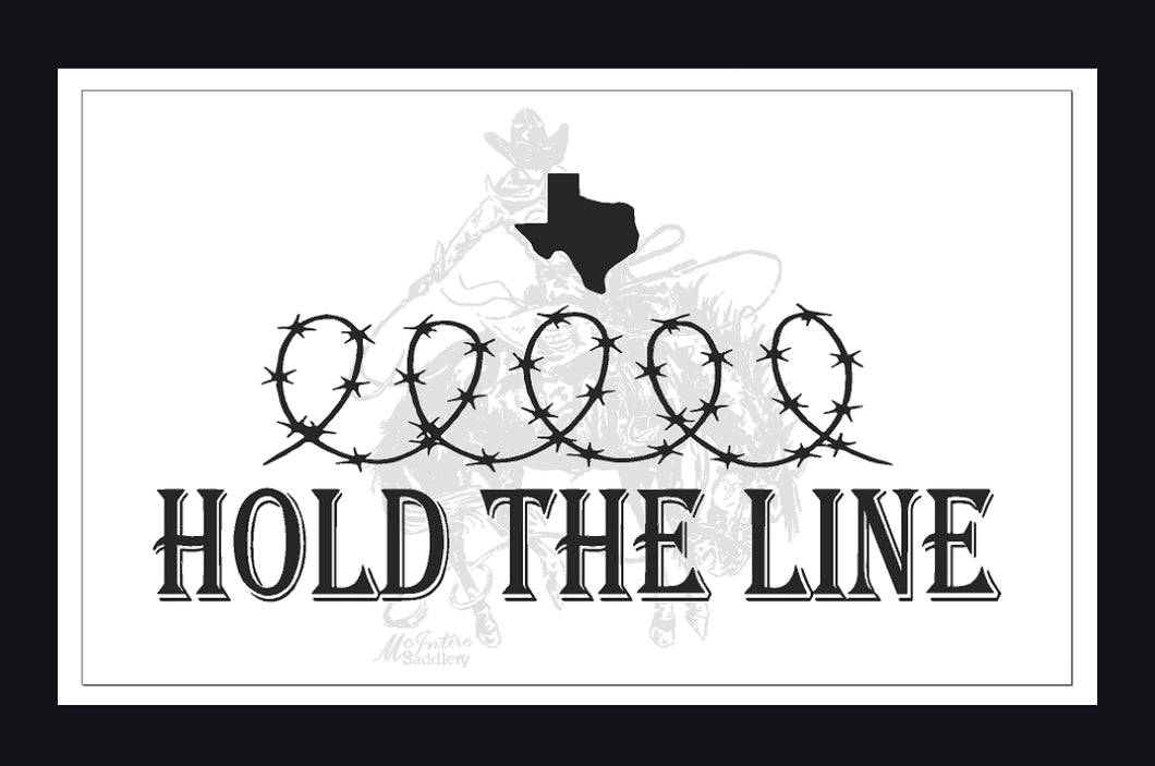 Decal - Hold the Line