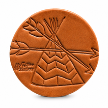 Load image into Gallery viewer, Leather Candle Coasters