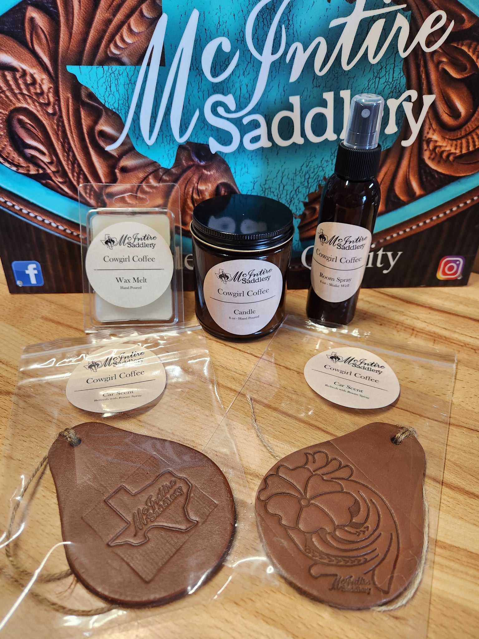 McIntire Saddlery Cowgirl Coffee Room Spray - Thumbnail 3
